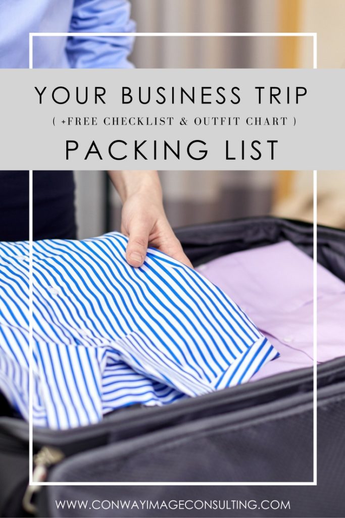 your business trip packing list business trip packing list