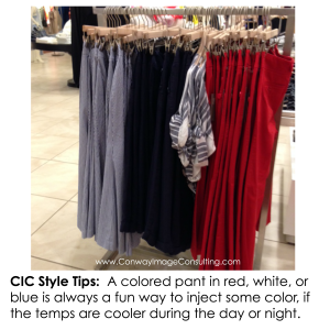 Conway Image Consulting - 4th of July pant options