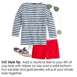 Conway Image Consulting - 4th of July nautical look