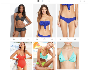CIC Ruffle Swimsuit Options