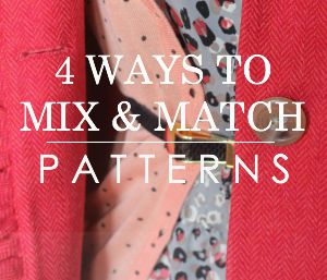 4 Ways to Mix & Match Patterns by Conway Image Consulting