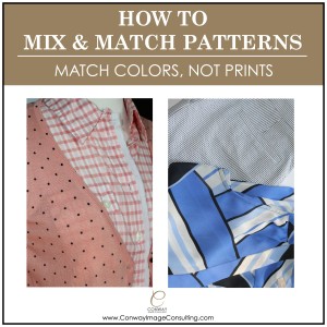 Mix & Match Patterns - Match Colors, Not Prints
