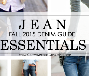 Conway Image Consulting Jean Essentials Fall 2015 Denim Guide