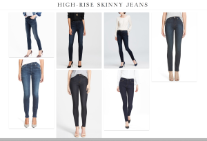 Jean Essentials - High Rise Skinny Options