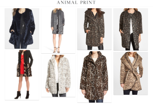 Coat Style - Animal Print