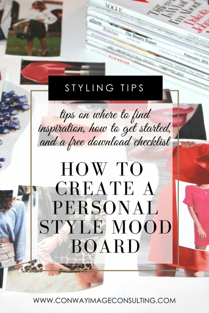 How to Create a Personal Style Mood Board - Conway Image Consulting