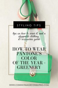 How to Wear Pantone's Color of the Year - Greenery