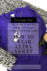How to Wear Ultra Violet