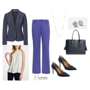 How to Wear Ultra Violet - Add Neutrals