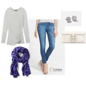 How to Wear Ultra Violet - Add an Accessory