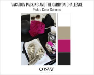 Vacation Packing - Pick a Color Scheme