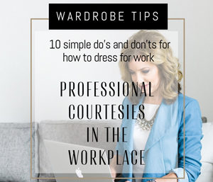 professional courtesies