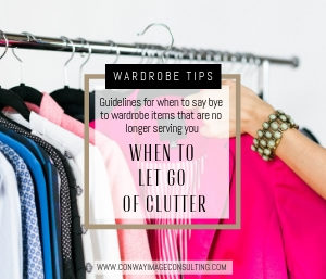 When to Let Go of Clutter