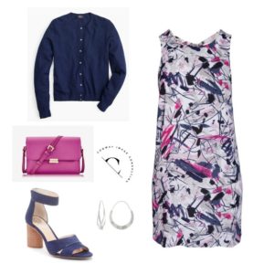 How to Find Clothes that Fit and Flatter, Patterns that fit and flatter, Conway Image Consulting, www.ConwayImageConsulting.com, #patterns #wardrobetips #stylingtips #wiimageconsultant #imageconsulting #patternsthatflatter #summercasualstyle